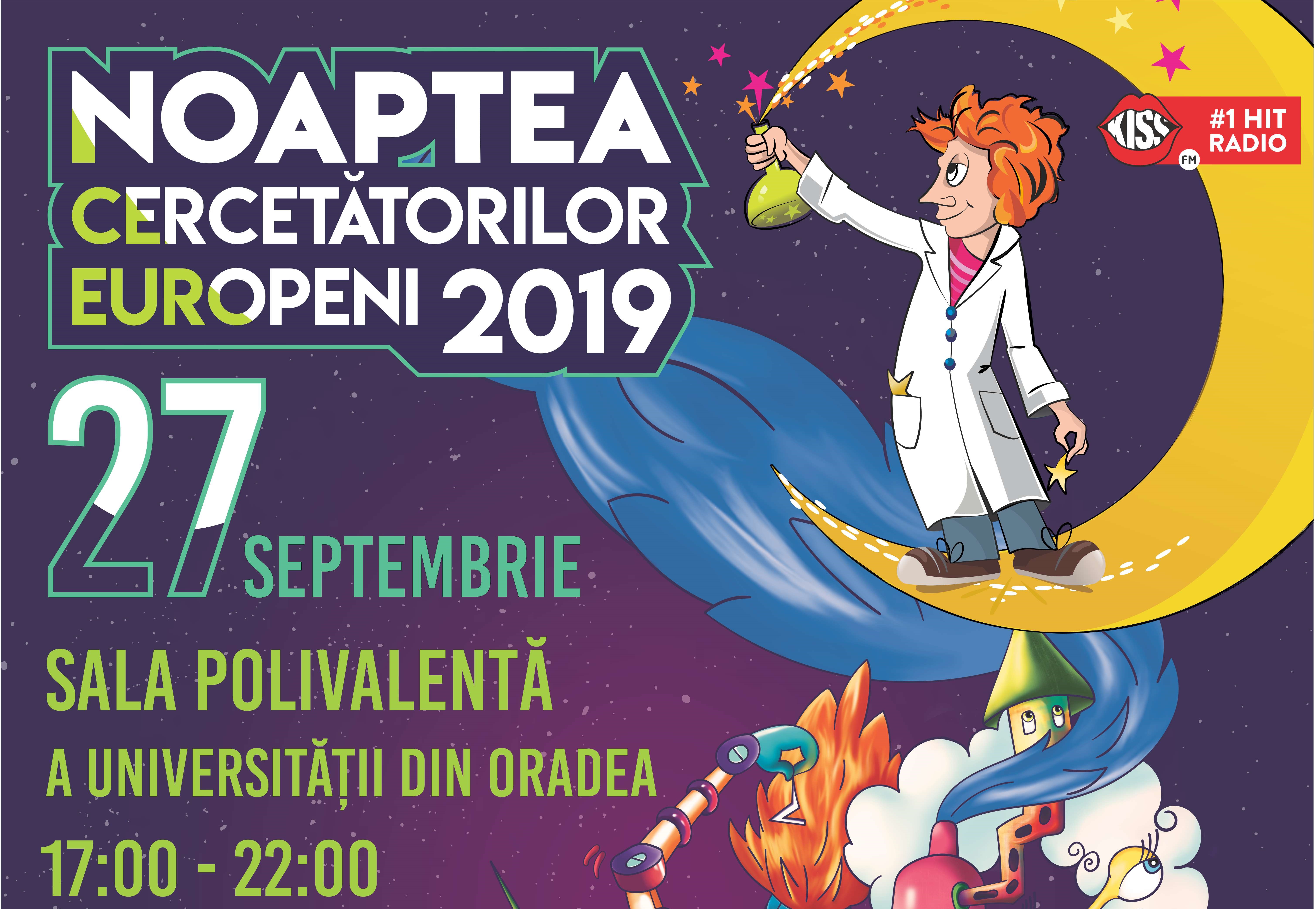 Noaptea Cercetătorilor Europeni – Ediția 2019, la Oradea