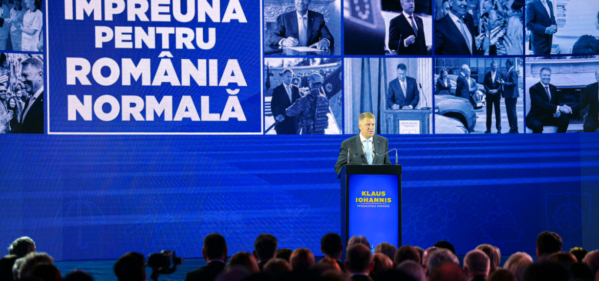 Klaus Iohannis și-a prezentat programul prezidențial “Împreună pentru România normală”