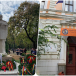 A fost dezvelita statuia lui Gojdu, la exact 100 de ani de la deschiderea primului liceu romanesc din Oradea