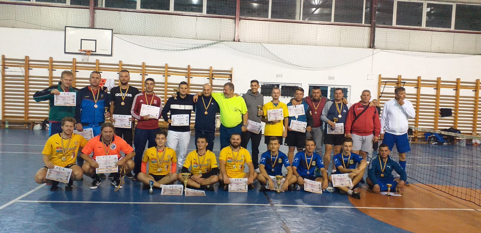 Trei echipe din judetul Bihor, pe podium in Bucovina, la a V-a etapa a Campionatului Romaniei la tenis cu piciorul