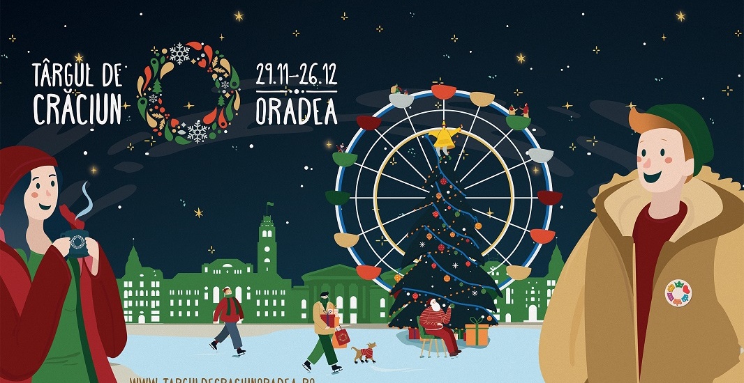 Targul de Craciun Oradea 2019. Concerte live, colinde, datini, distractie si activitati diverse, incepand cu 29 noiembrie