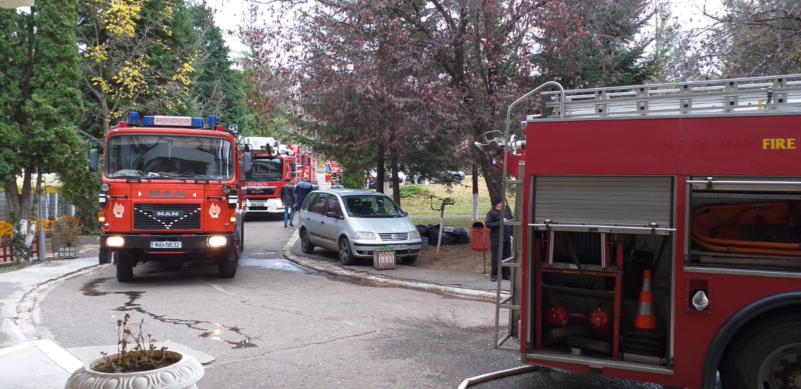 Incendiu la un hotel din Băile Felix, in aceasta dimineata.