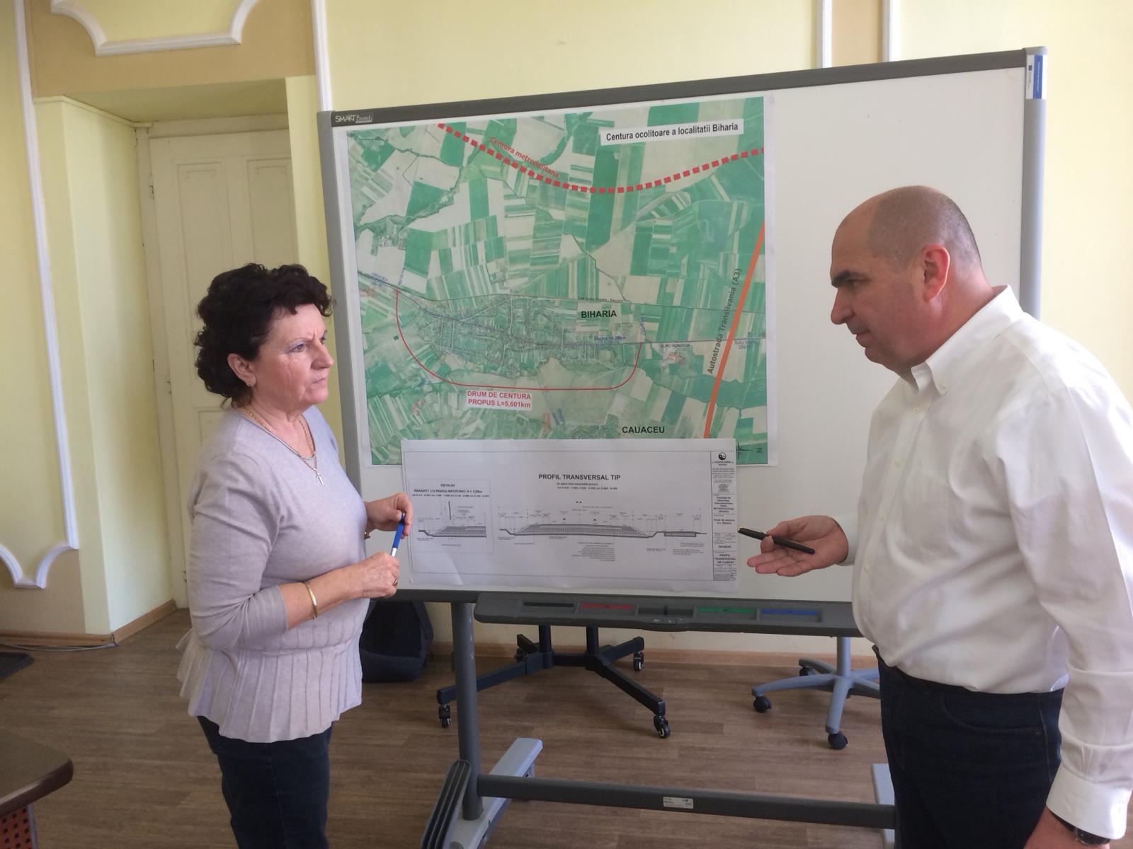 Primaria Oradea, Primaria Biharia si ZMO au semnat un acord pentru construirea centurii Biharia de pe DN 19