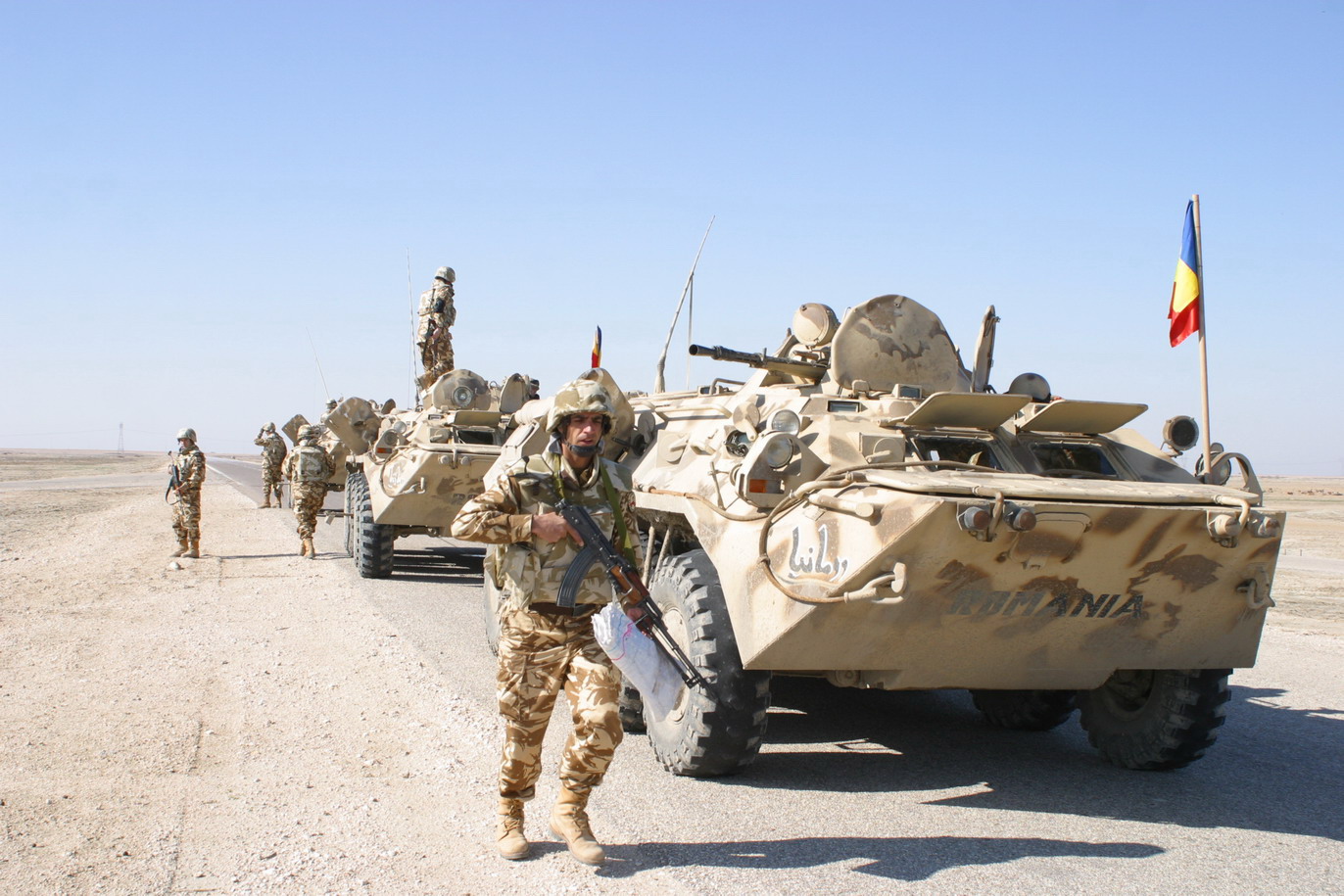 Romania si-a retras militarii din Irak. MAPN: “Pentru siguranta personalului”