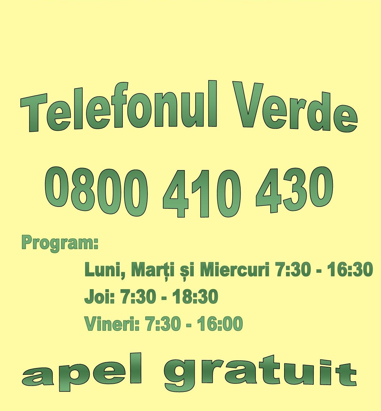 DASO pune la dispozitie un Tel Verde pentru persoanele varstnice