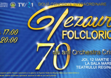 Tezaur Folcloric, 70 de ani de Orchestra Crisana in Oradea