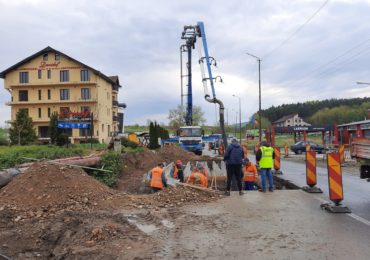 Stadiul lucrărilor de reabilitare a DN76 Oradea-Deva, sectorul Hidiselul de Sus-Oradea