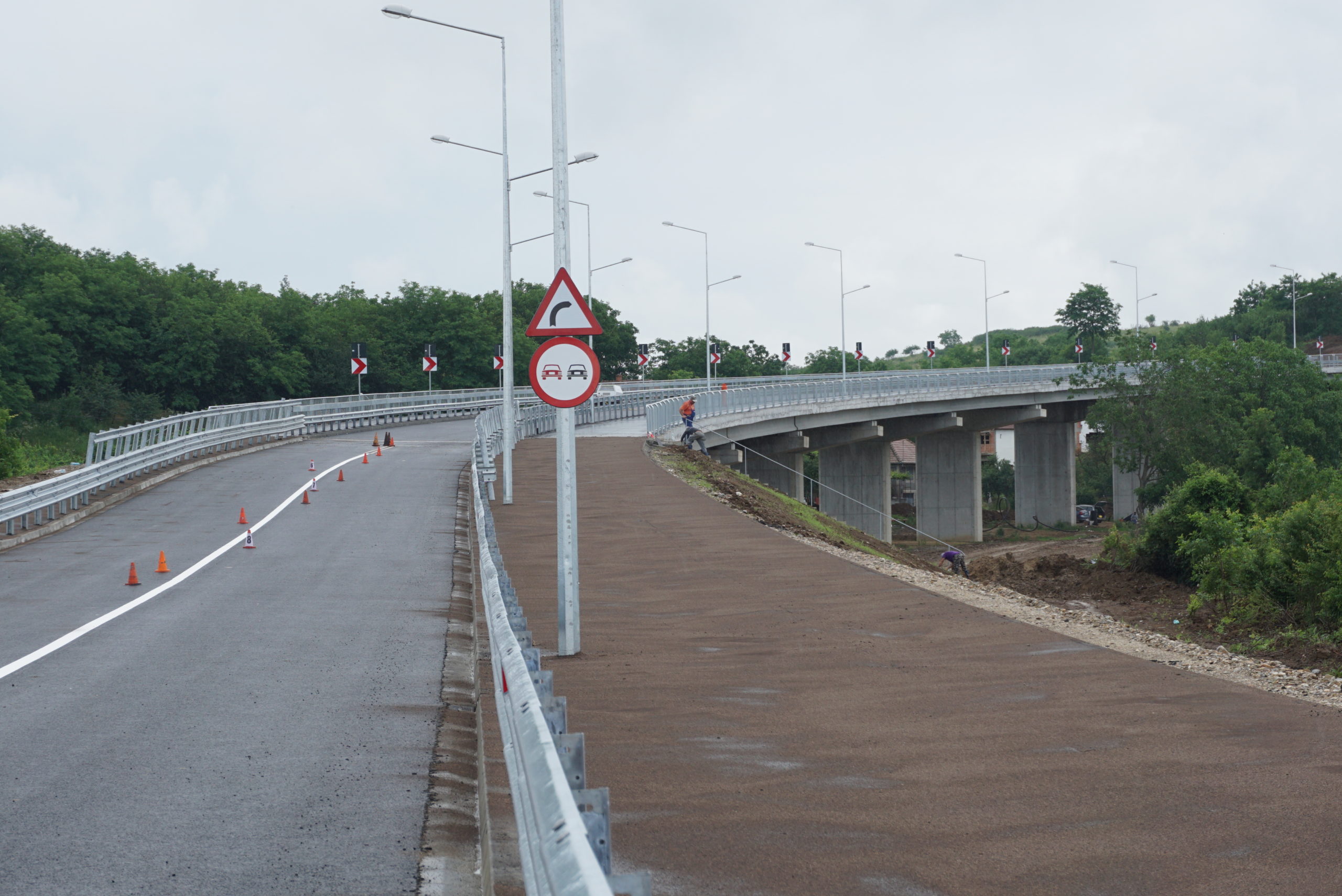 Legatura drumului expres cu DN 19 a fost finalizata. de duminica putem circula dinspre Calea Bihorului spre str Suisului