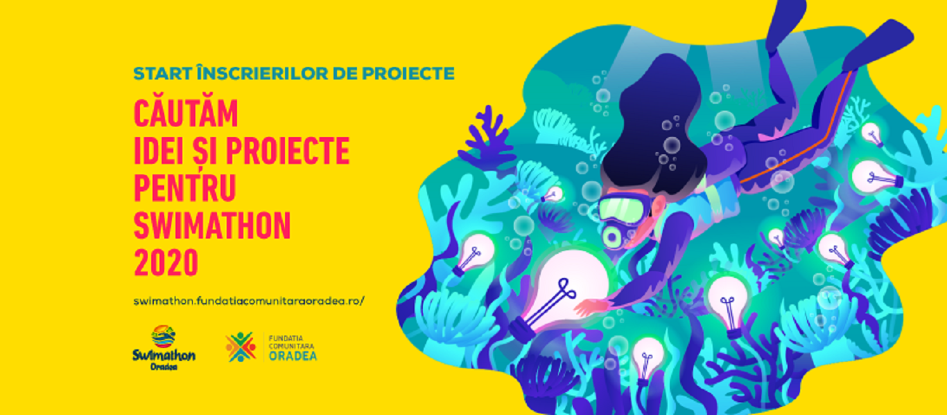 Swimathon Oradea 2020, start la inscriere proiecte