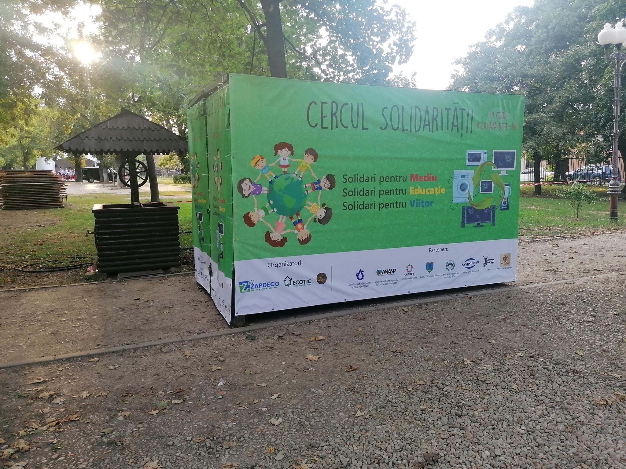 Administrația Bazinală de Apă Crișuri, în calitate de partener, invită orădenii să se implice în proiectul #CerculSolidarității.