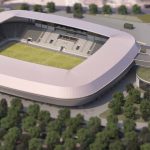 Stadion nou-nout pentru fotbalul bihorean. Arena va avea 16.000 de locuri si o parcare subterana