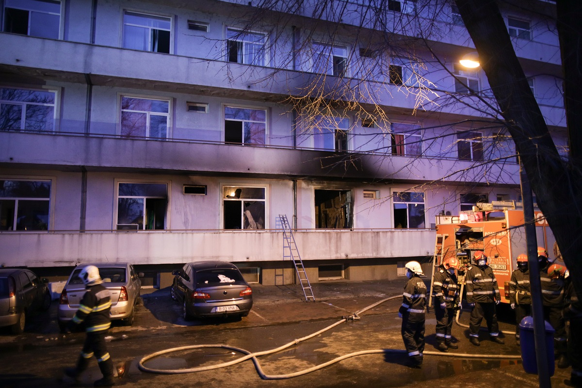 Ard spitalele in Romania. Un nou incendiu la o sectie ATI a unui spital Covid-19 a facut 4 victime