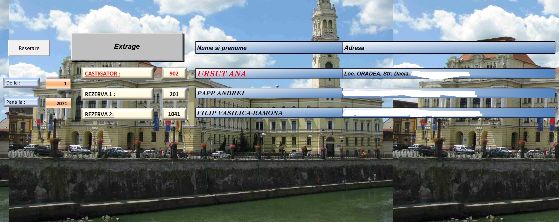 Avem inca un castigator la tombola “Plătește impozitul online și câștigă o zi de distracție la Aquapark Nymphaea”