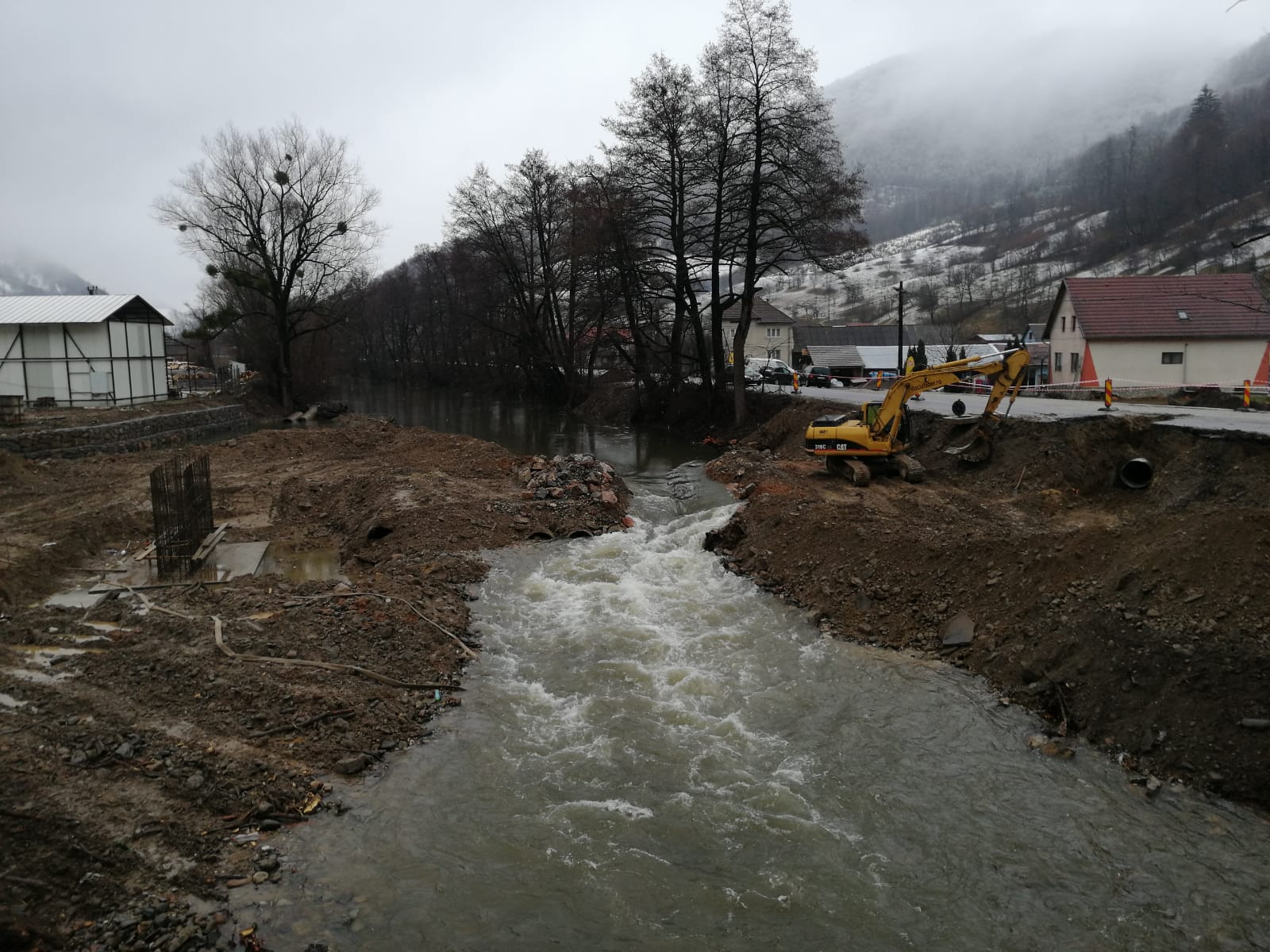 Podul peste Crisul Repede de la Bulz va avea 52 de metri si doua benzi de circulatie