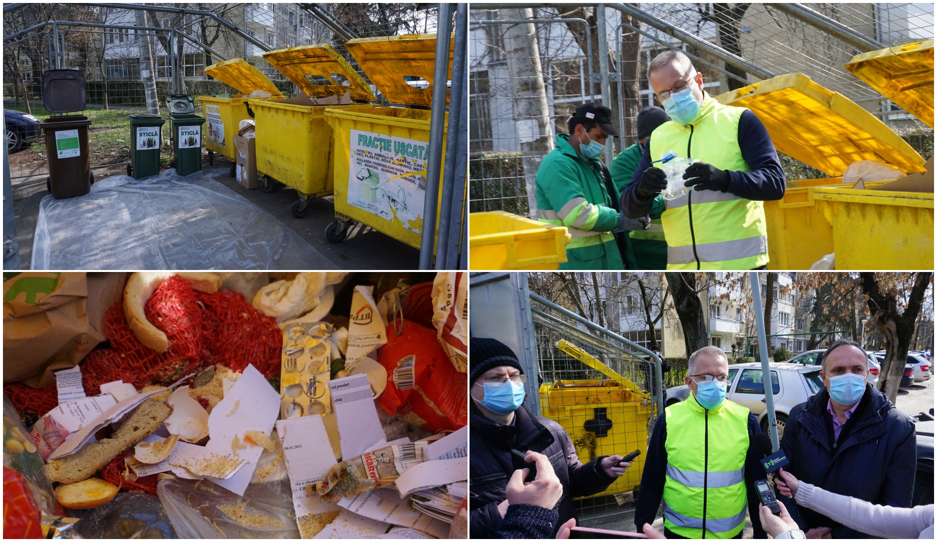 Începe campania de verificare a  modului de colectare selectivă a deșeurilor în zonele de case