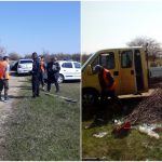 Politia a confiscat o autoutilitara ce a fost suprinsa aruncand deseuri in zona de dealuri a Oradiei