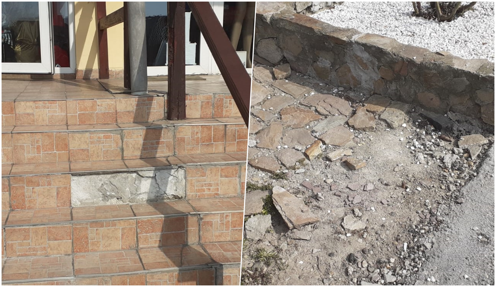 Vrem Oradea frumoasa! “Buticarii” si firmele de la parterul blocurilor sunt avertizati sa-si repare extinderile de la intrarea in magazine sau vor fi amendati