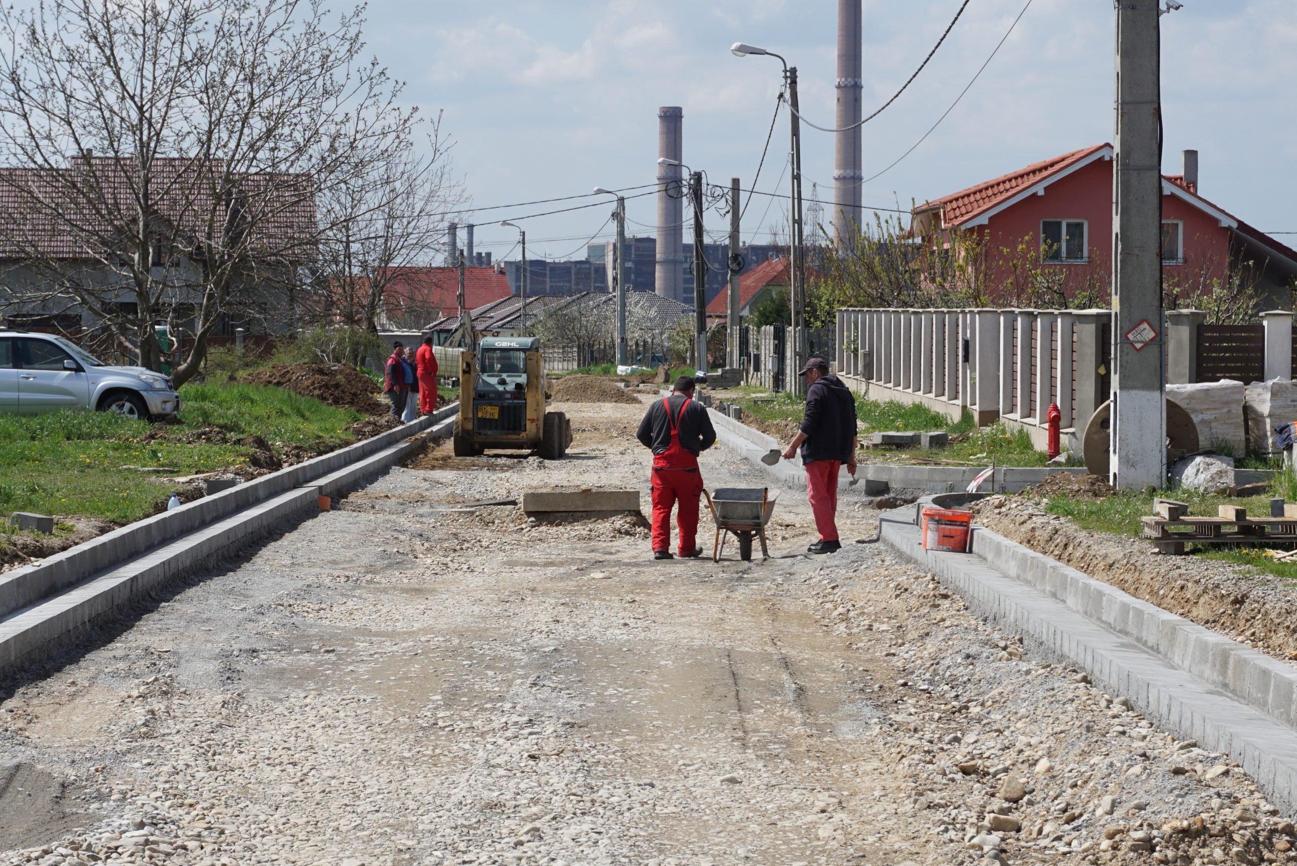 Se modernizează  trei străzi din Cartierul Oncea