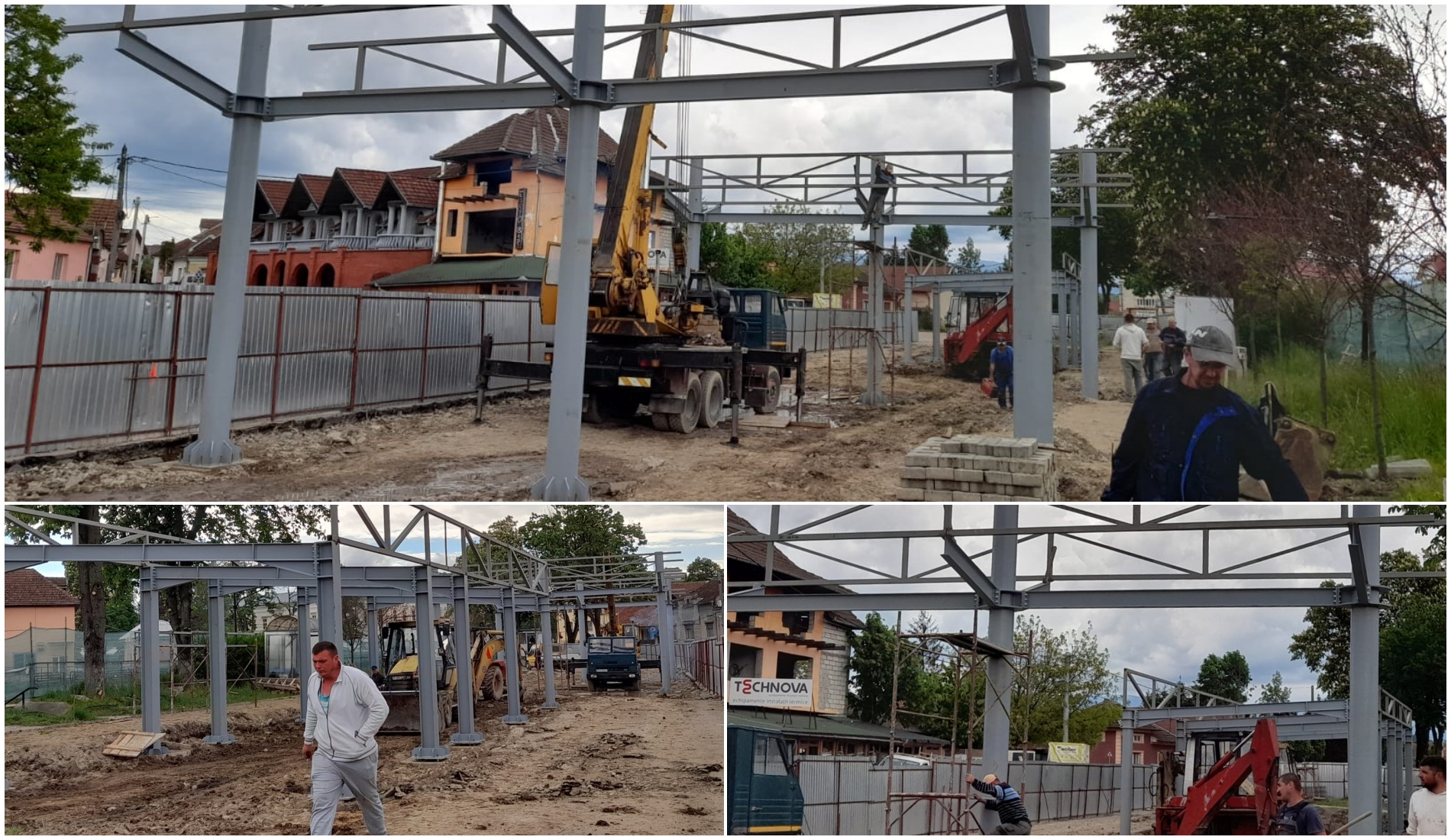 Constructia autogarii de aproape 1 milion de lei din Beius va fi gata al sfarsitul luni septembrie
