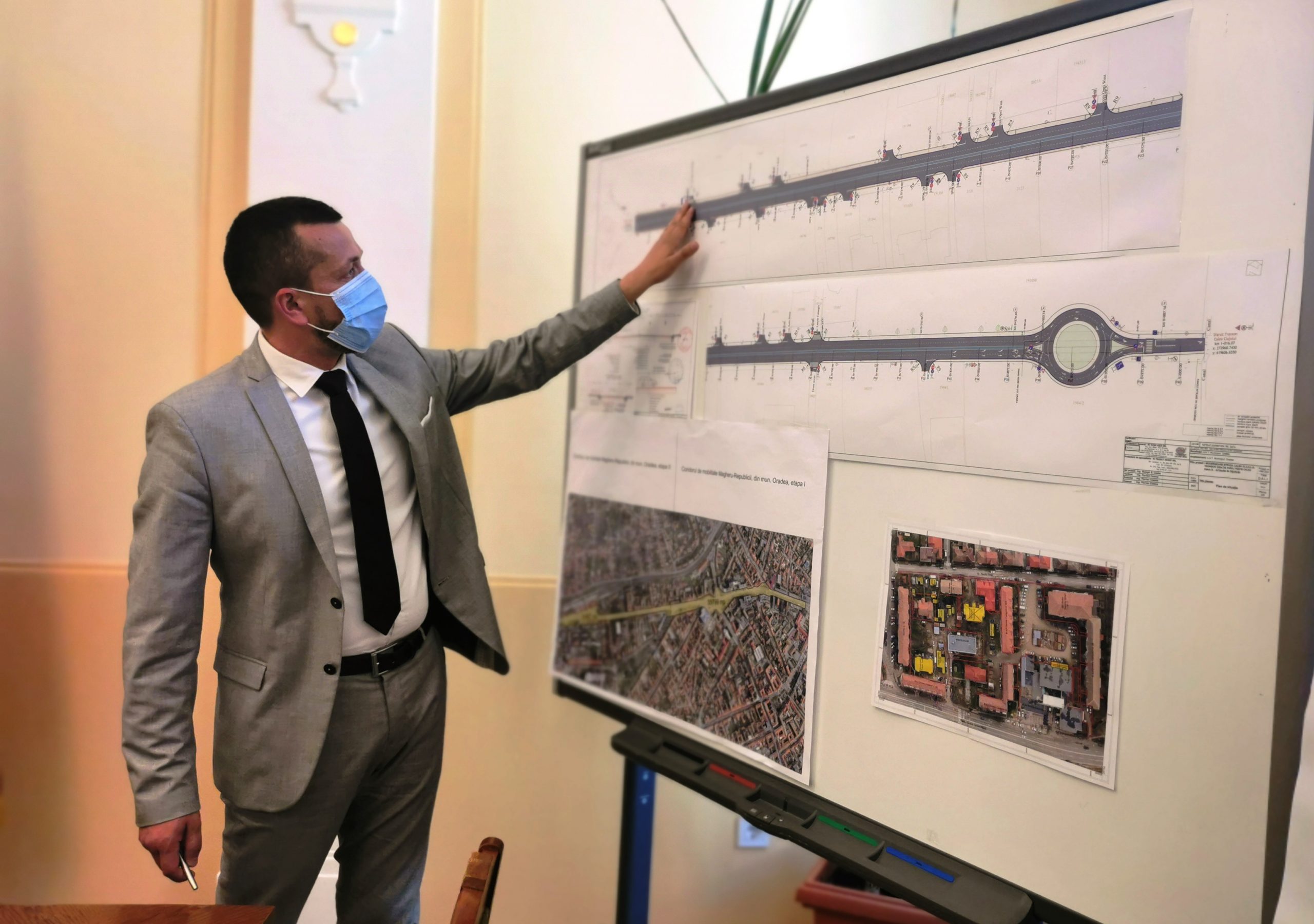 Primăria Oradea va moderniza Calea Clujului prin lărgirea carosabilului de la două la patru benzi
