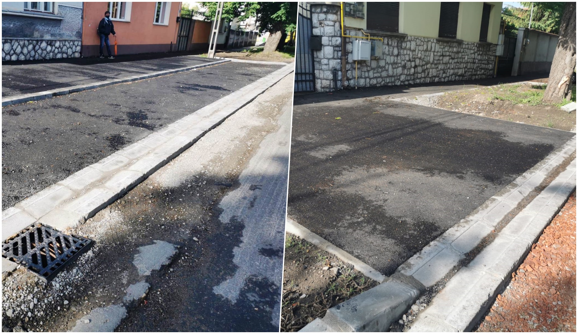 La mijlocul lunii iunie, amenajarea strazii Muntele Gaina va fi finalizata