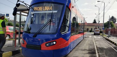 Incepand de luni, 23 mai 2022, se sisteaza circulatia tramvaielor pe liniile 5 si 7 din Oradea