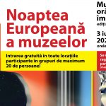 Programul muzeelor din Oradea in perioada evenimentului „Noaptea Muzeelor”, editia 2021