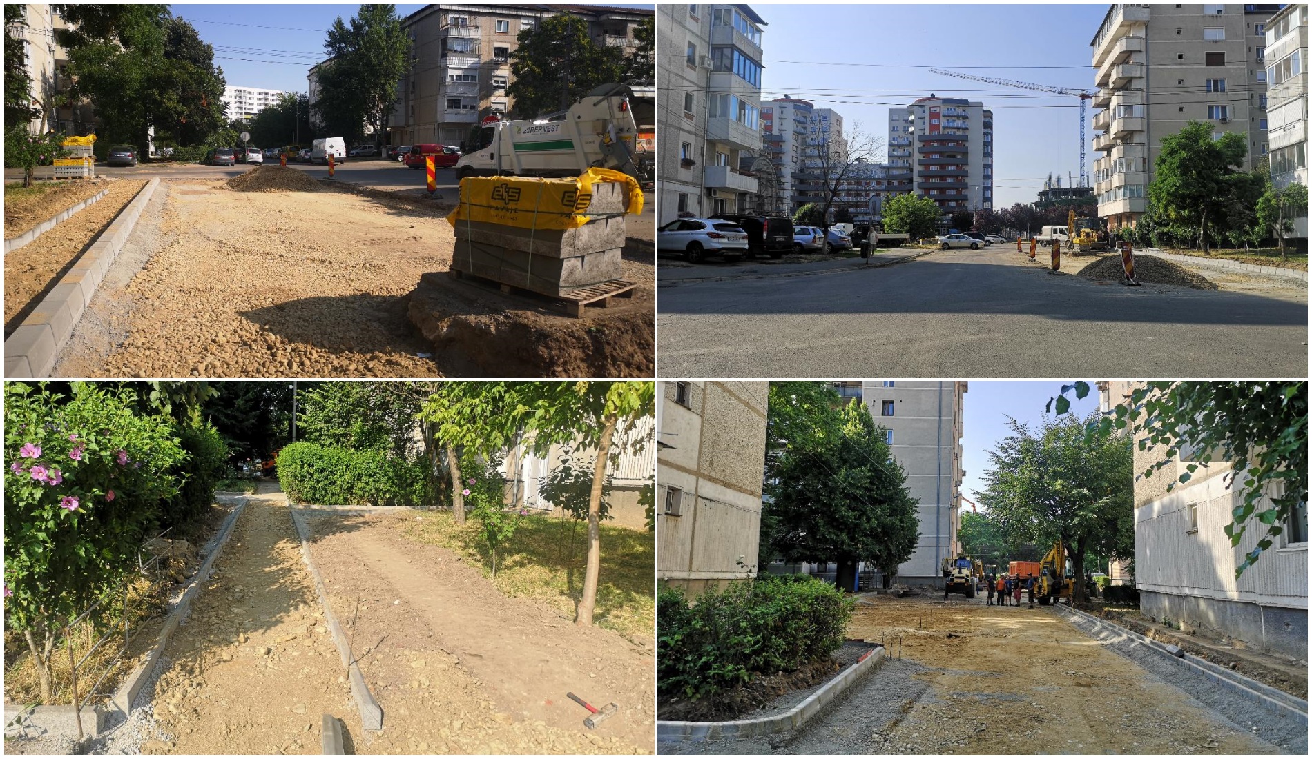 Parcări și alei noi în perimetrul străzilor Calea Aradului, Xenopol, H. Coandă din Oradea