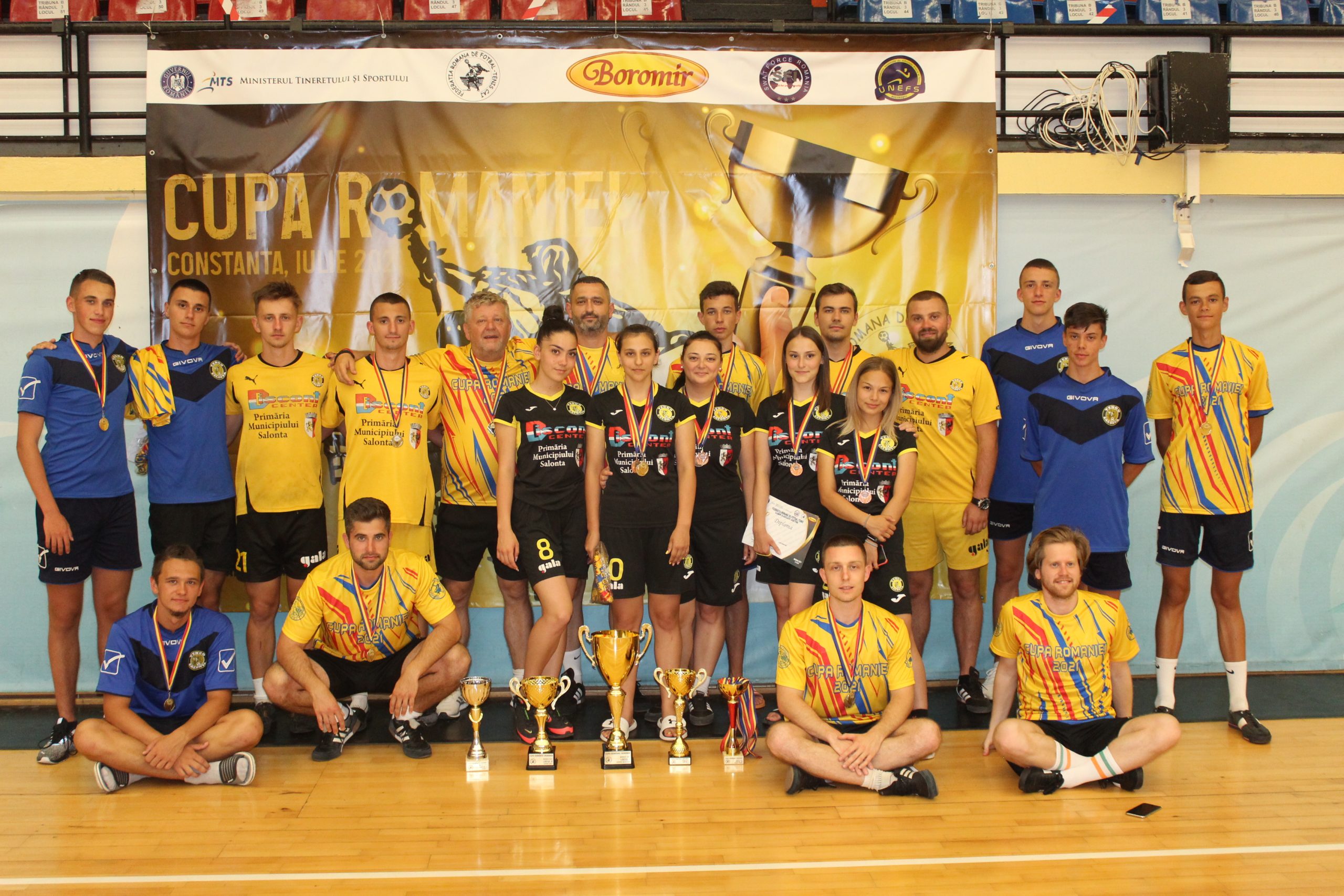 Două trofee adjudecate de clubul bihorean Tengo la Cupa României