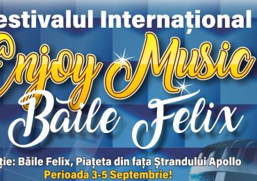 Paula Seling, Luminița Anghel, Nico, Aurelian Temișan  vor participa la prima ediție a Festivalului Internațional de Muzică Ușoară „Enjoy Music” Băile Felix