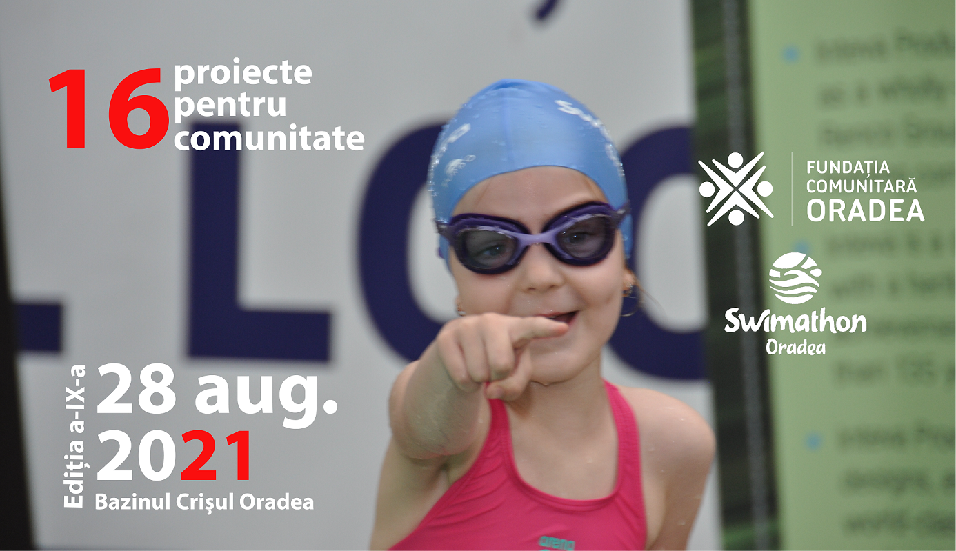 16 proiecte Swimathon vor sa faca Bihorul mai bun! Oradenii sunt chemati sa le sustina pe data de 28 august 2021