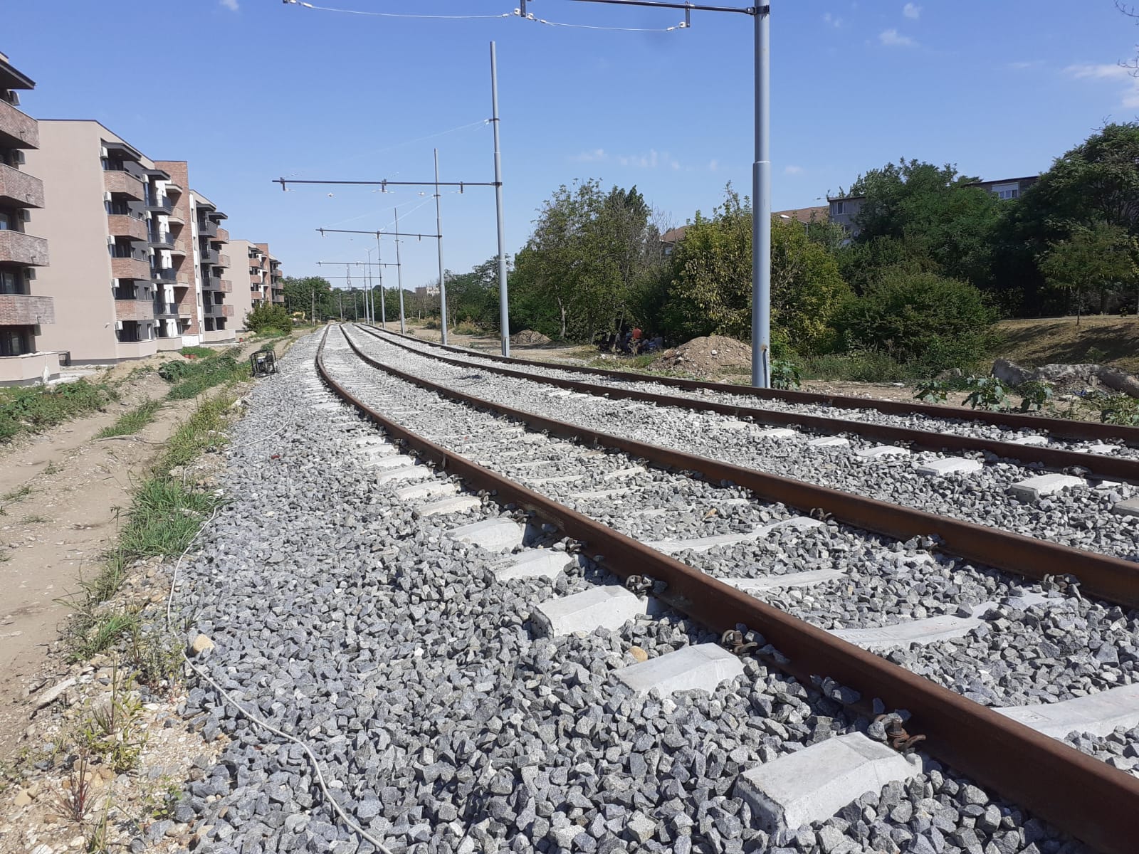 Incep probele cu tramvaie pe noile linii dintre Depoul OTL şi Calea Aradului