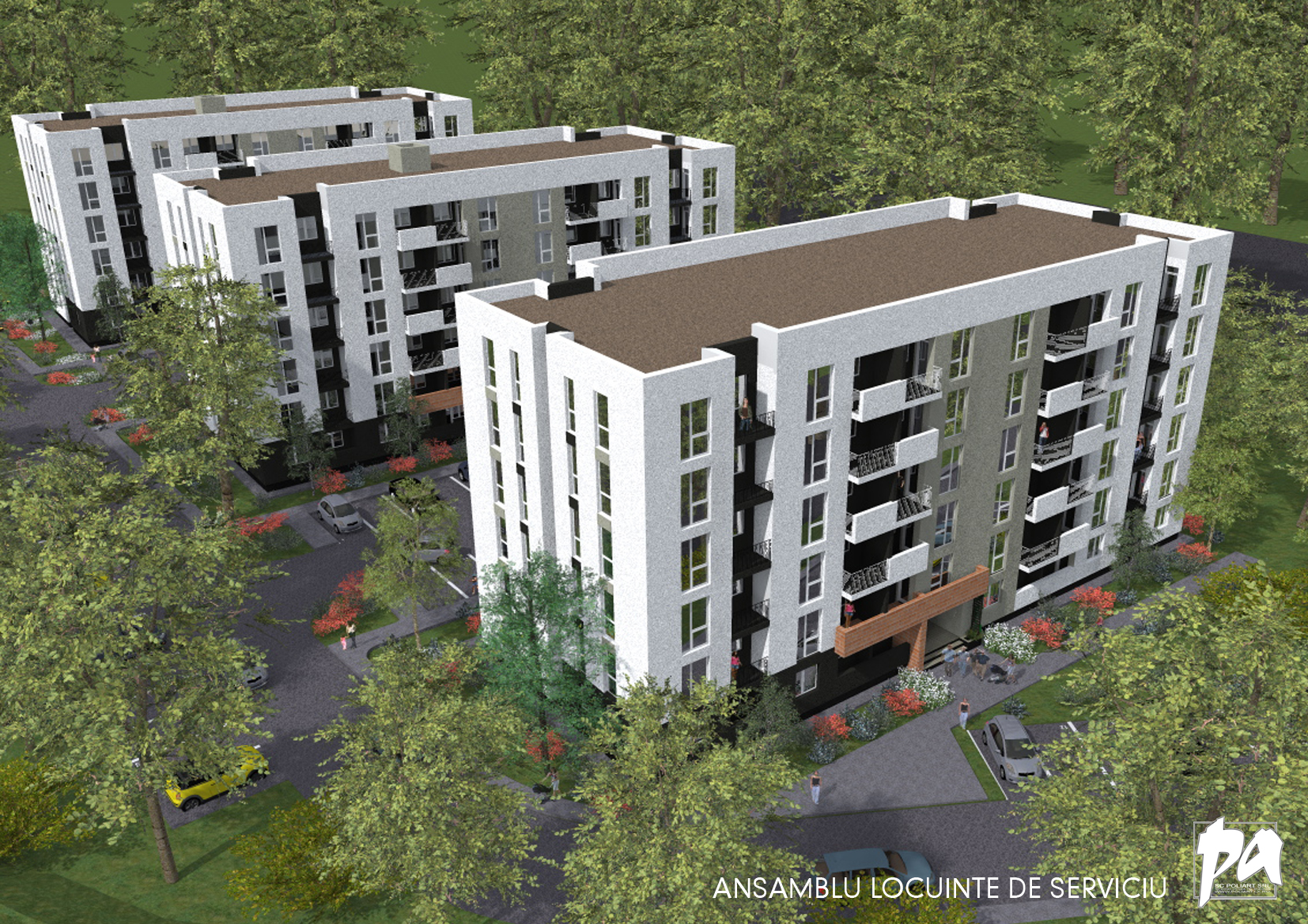 Locuinte de serviciu construite de ADLO si inchiriate companiilor ce investesc in Oradea