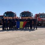 Cei 17 pompieri bihoreni care au participat la o misiune  de sprijin a pompierilor eleni, in lupta cu incendiile care au devastat Grecia, s-au intors azi acasa