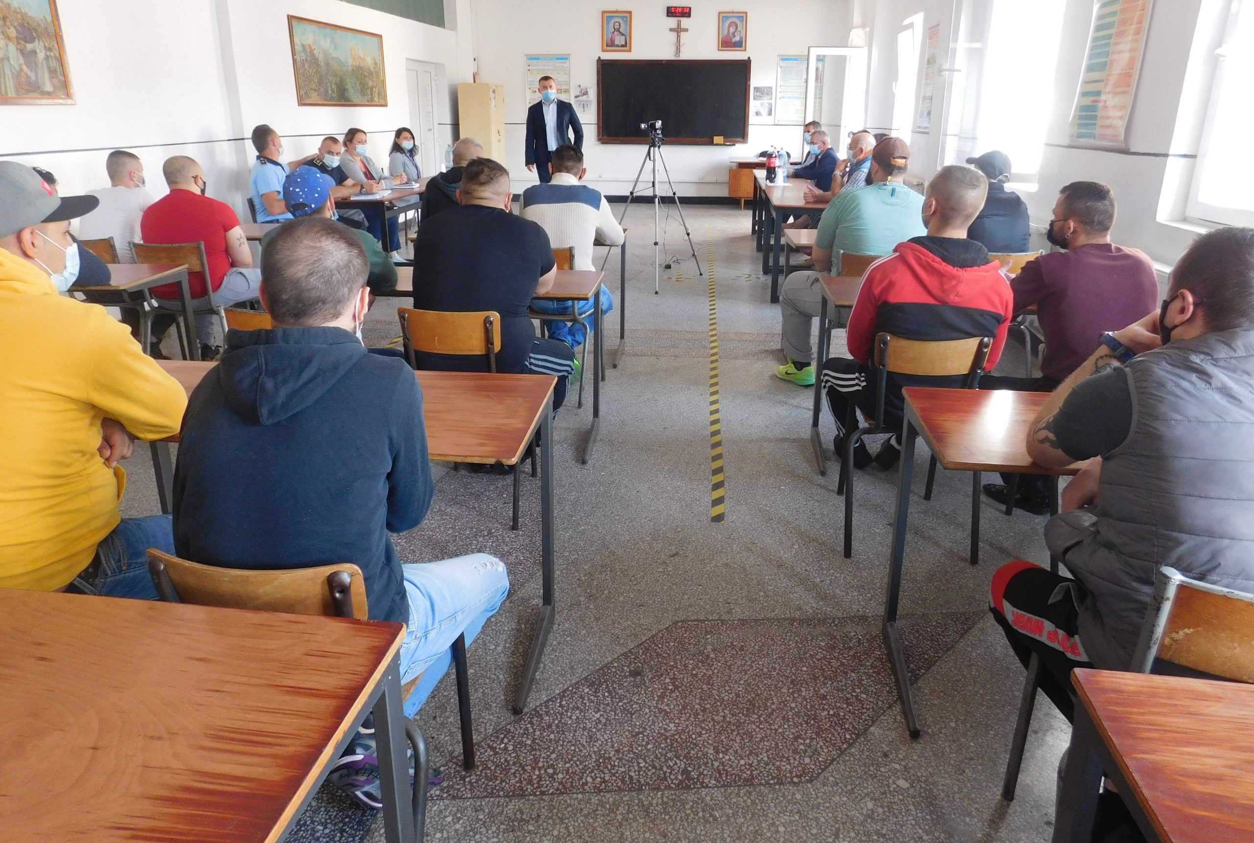 Si detinutii Penitenciarului Oradea merg la scoala. 38 de detinuti vor face carte in anul scolar 2021-2022