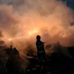 Incendiu in Cimitirul Rulikowski din cauza unei tigari aprinse aruncate la intamplare