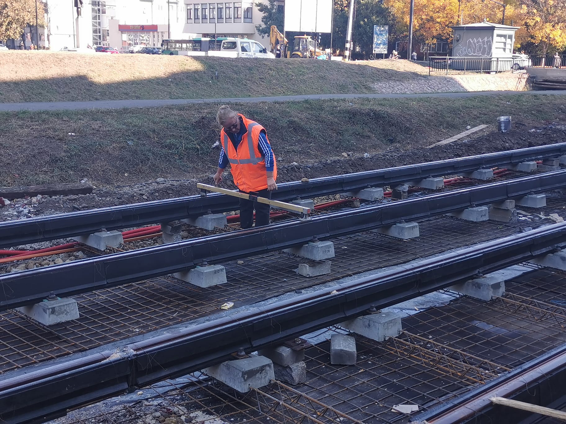 Relocare staţii tramvai în cap linie Nufărul
