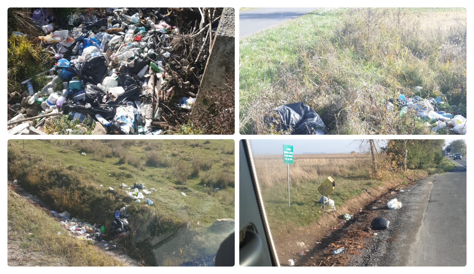 A început salubrizarea drumurilor județene din Bihor