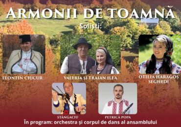 ARMONII DE TOAMNĂ – premieră a Ansamblului Artistic Profesionist „Crișana”