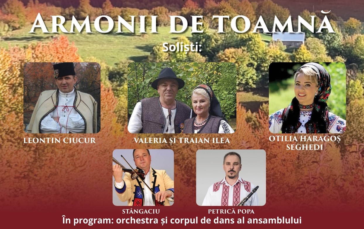 ARMONII DE TOAMNĂ – premieră a Ansamblului Artistic Profesionist „Crișana”