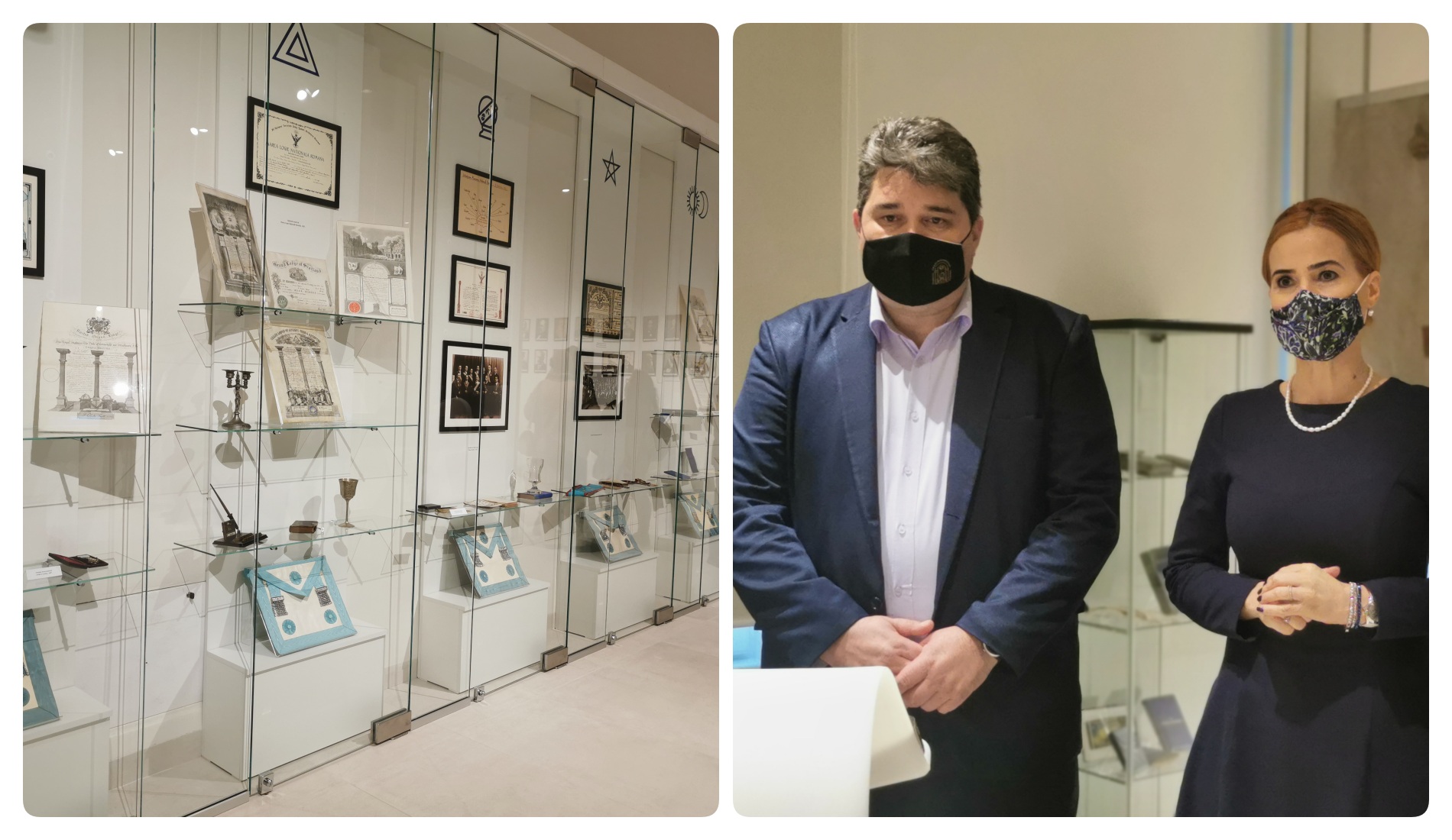 Expoziție dedicată Lojei masonice „Regele Sfântul Ladislau”, înființată în 1872 in Templul Francmasoneriei din Oradea (FOTO)