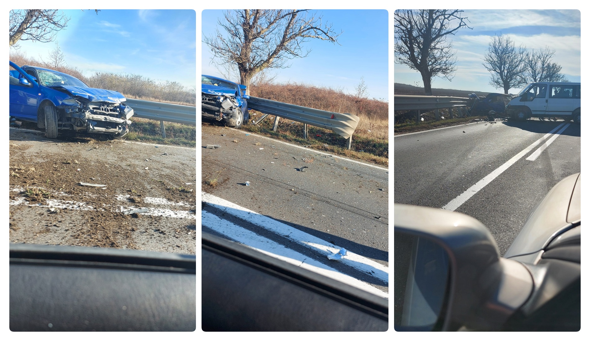 Accident grav pe DN 79, in urma cu mai putin de o ora, la iesire din Oradea spre Nojorid, un copil se afla in stop cardio-respirator