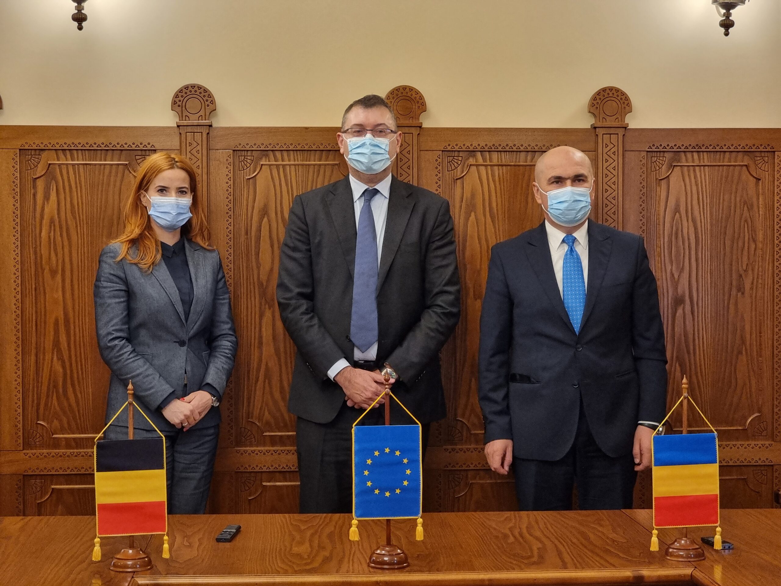 Ambasadorul Belgiei, în vizită la Primăria Oradea