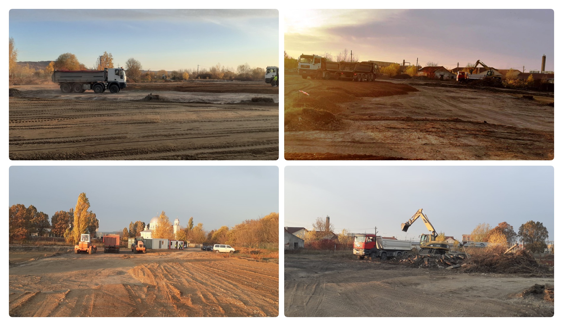 Au început lucrările la complexul sportiv din zona Căii Clujului