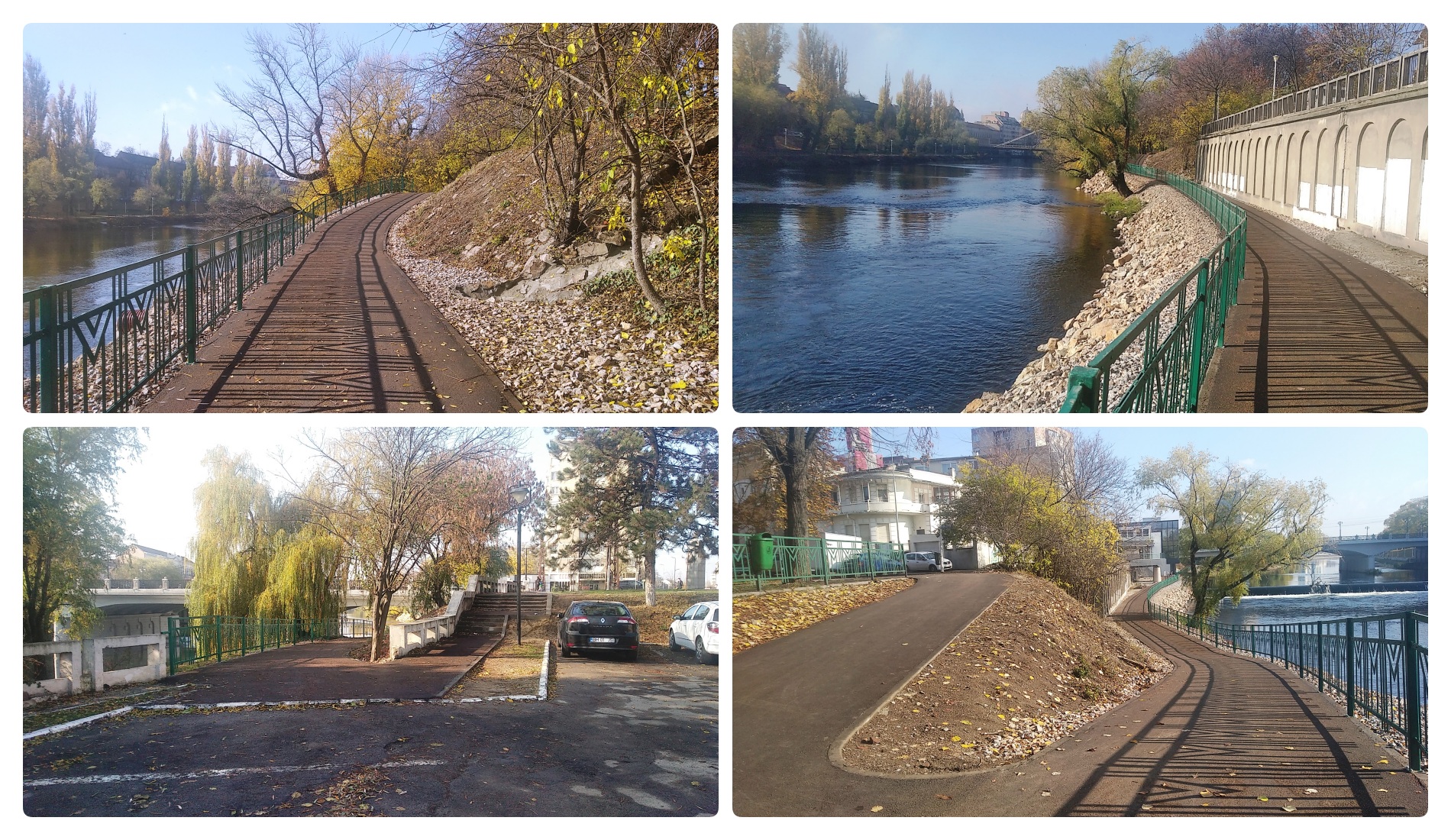 Promenada noua pe malul Crisului Repede din Oradea (Galerie Foto)