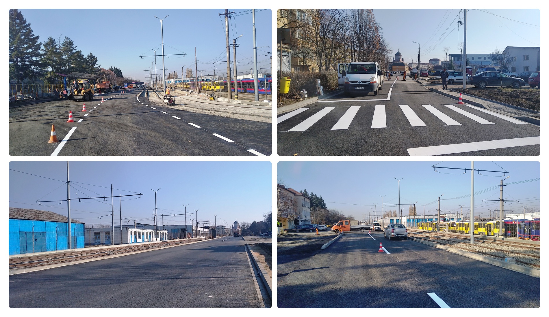 Strada Atelierelor din Oradea a fost modernizata si va fi redeschisa maine dimineata