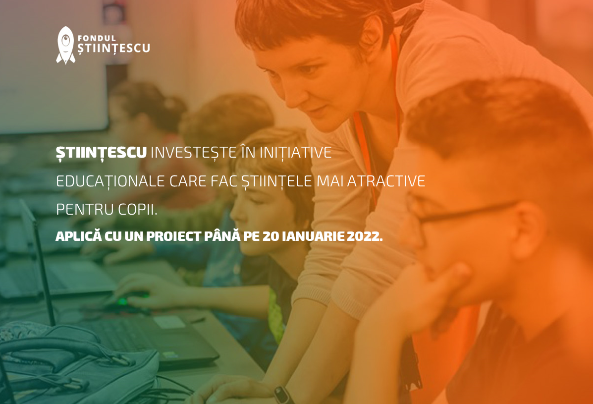 Fundaţia Comunitară Oradea lansează apelul de proiecte pentru programul Fondul Științescu Oradea, ediția 4.0.