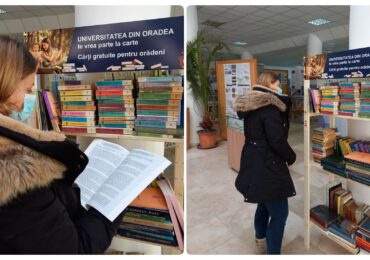 Universitatea Oradea invita oradenii la citit si ofera gratuit carti iubitorilor de lectura si cunoastere