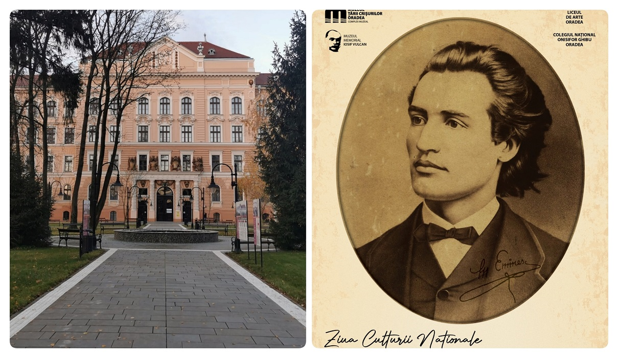 Recital poetic și muzical pe versurile lui Eminescu, vineri 14 ianuarie 2022 la Muzeul Tarii Crisurilor