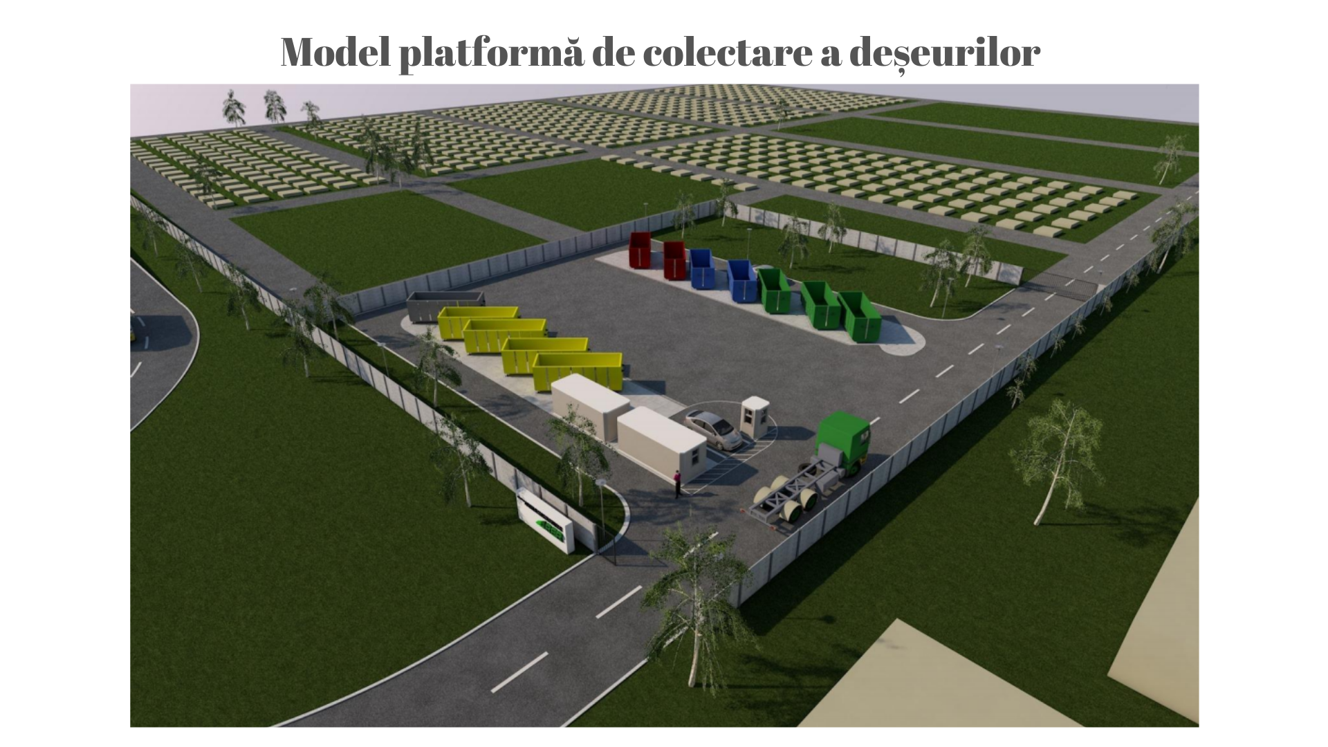 Consiliul Judetean Bihor construieste inca 12 platforme de colectare a deseurilor in judet